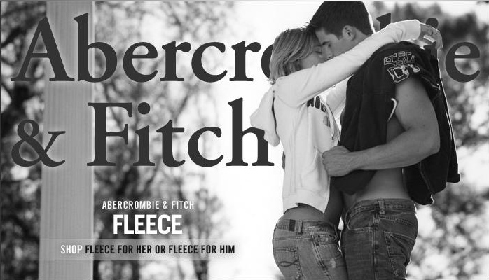 abercrombie and fitch advertisements